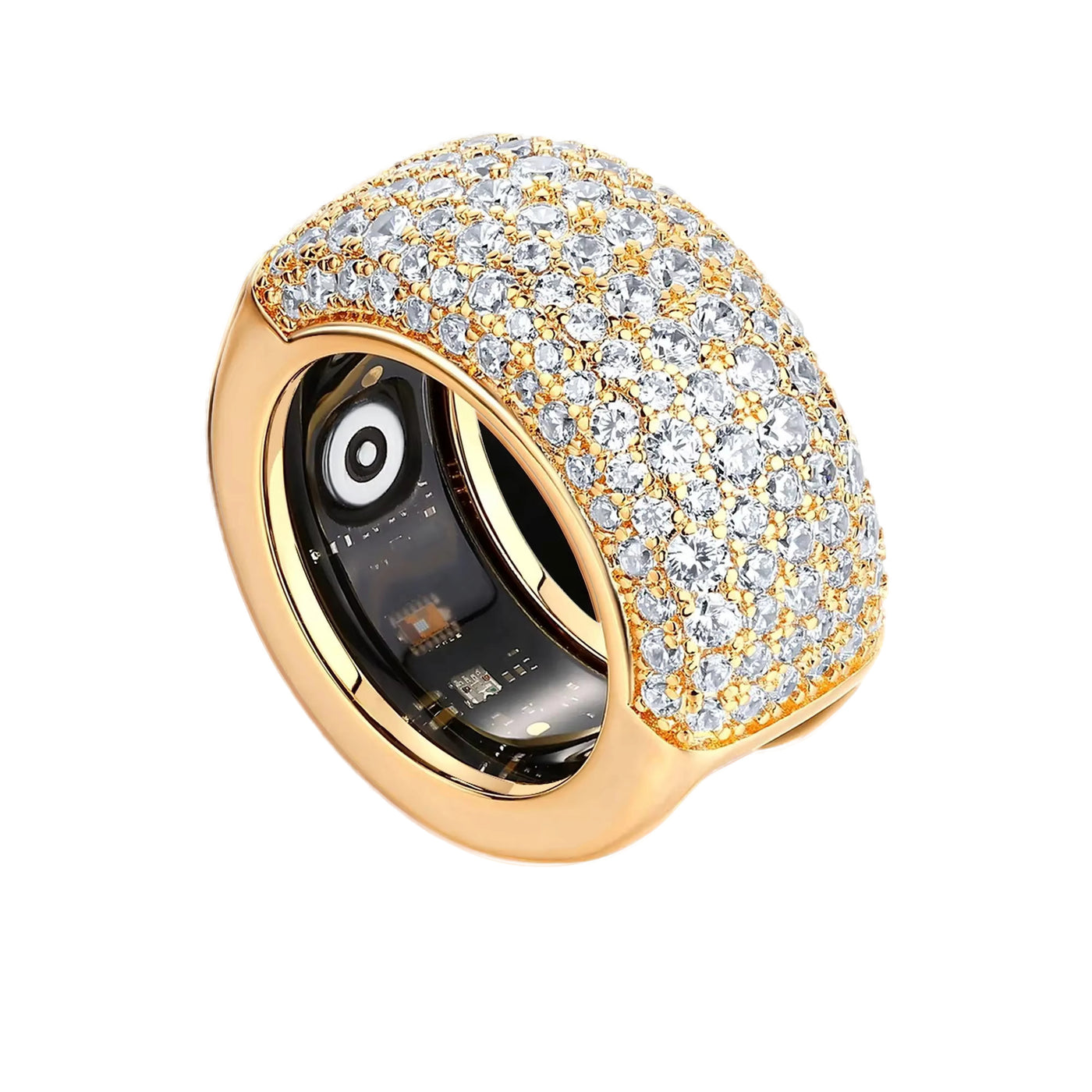 FULL PAVÉ FITNESS SMARE RING COVER