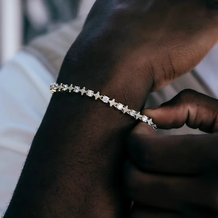 Celestial Star Moissanite Bracelet