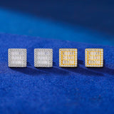 BAGUETTE SQUARE MOISSANITE STUDS