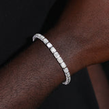 Emerald Radiance Moissanite Tennis Bracelet