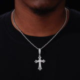 ANKH CROSS MOISSANITE PENDANT
