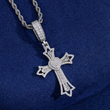ANKH CROSS MOISSANITE PENDANT