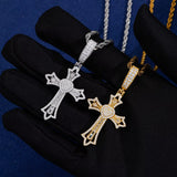 ANKH CROSS MOISSANITE PENDANT