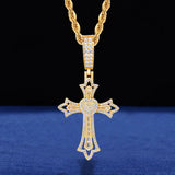 ANKH CROSS MOISSANITE PENDANT