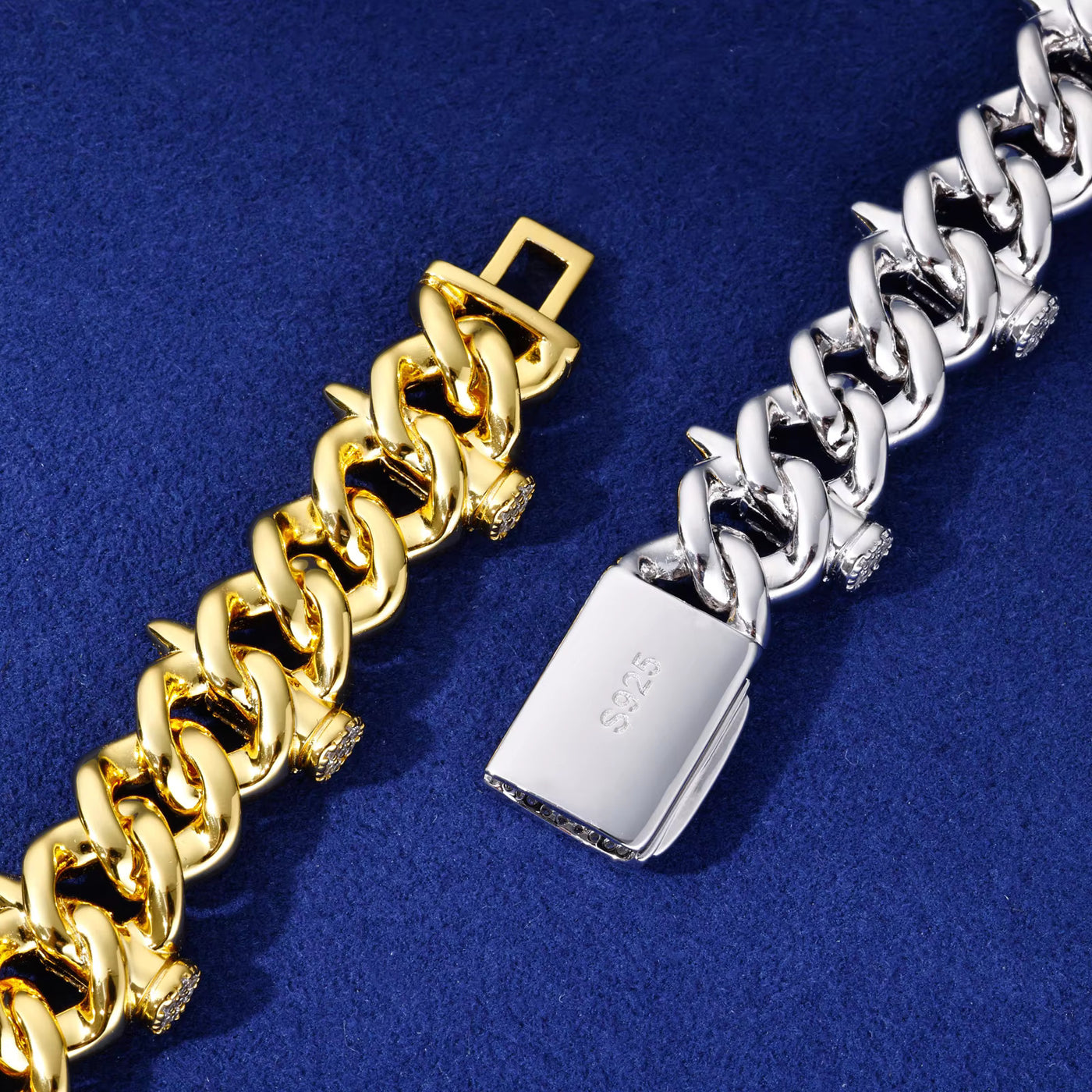 16MM FULL PAVÉ CUBAN BRACELET - image 4