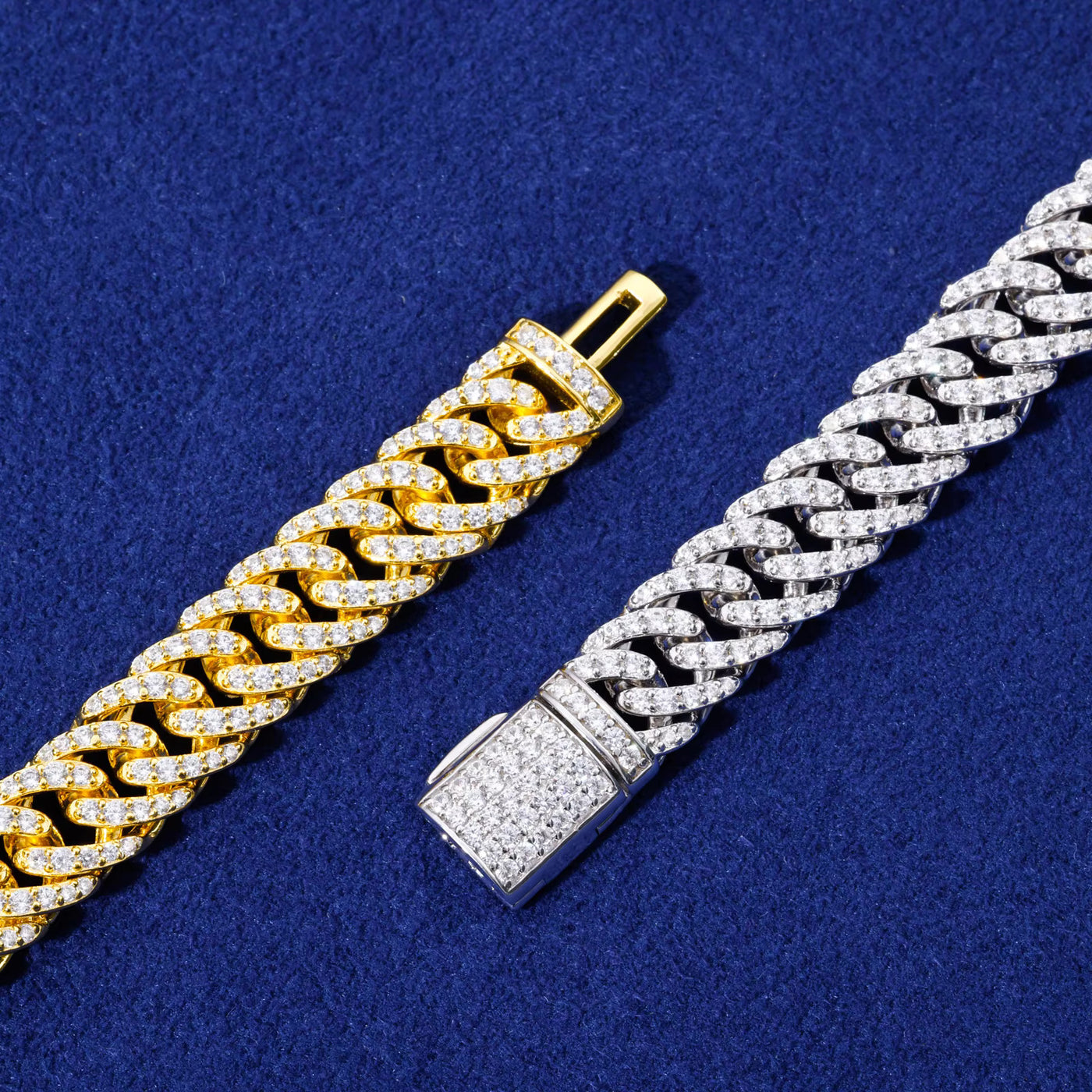 8MM ICED CUBAN BRACELET - image 5