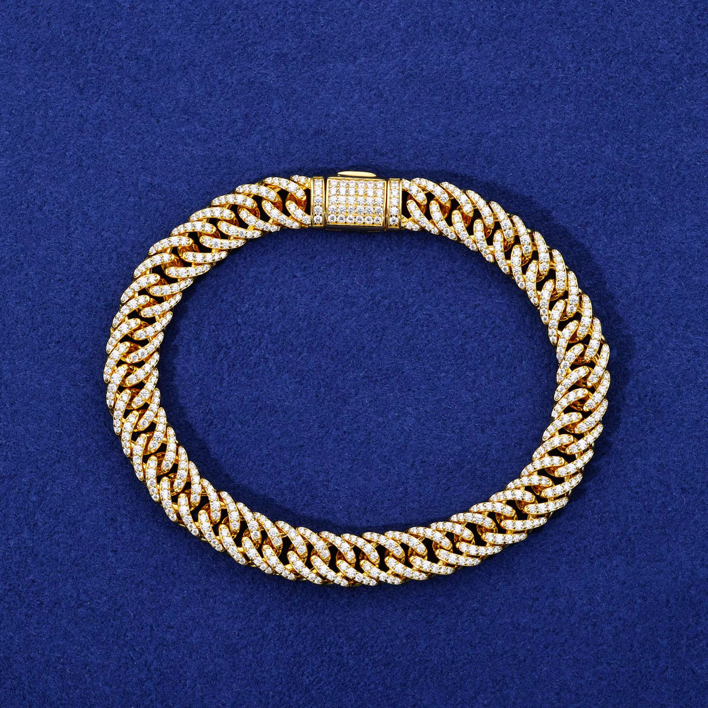 8MM ICED CUBAN BRACELET - image 8