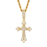 ANKH CROSS MOISSANITE PENDANT