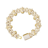 MOISSANITE 16MM FULL PAVÉ CUBAN BRACELET