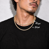 3-Prong Tennis Chain Necklace｜5A CZ