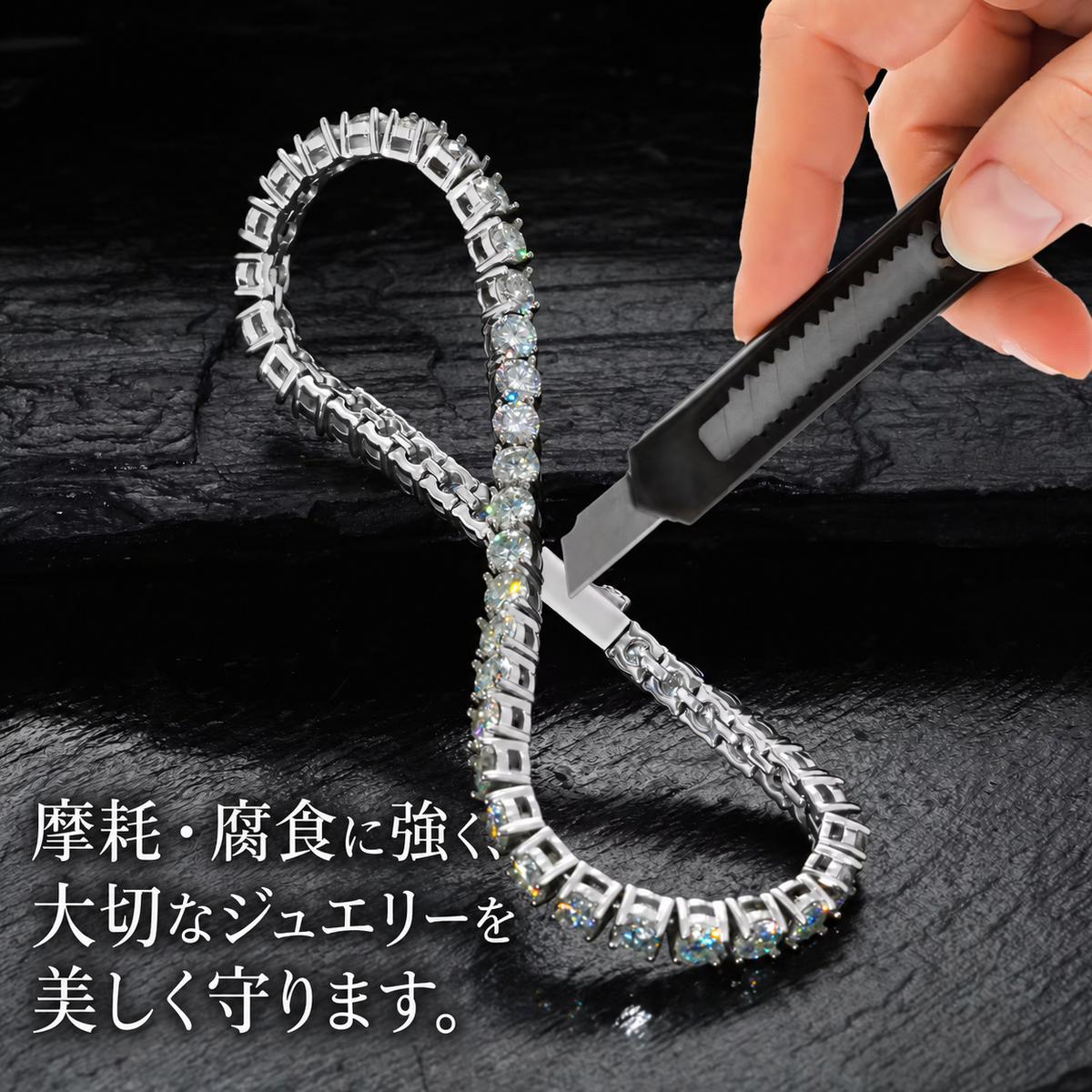 LUXEET モアサナイト テニスブレスレット 商品画像6
